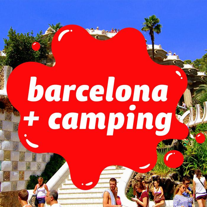 Barcelona con camping